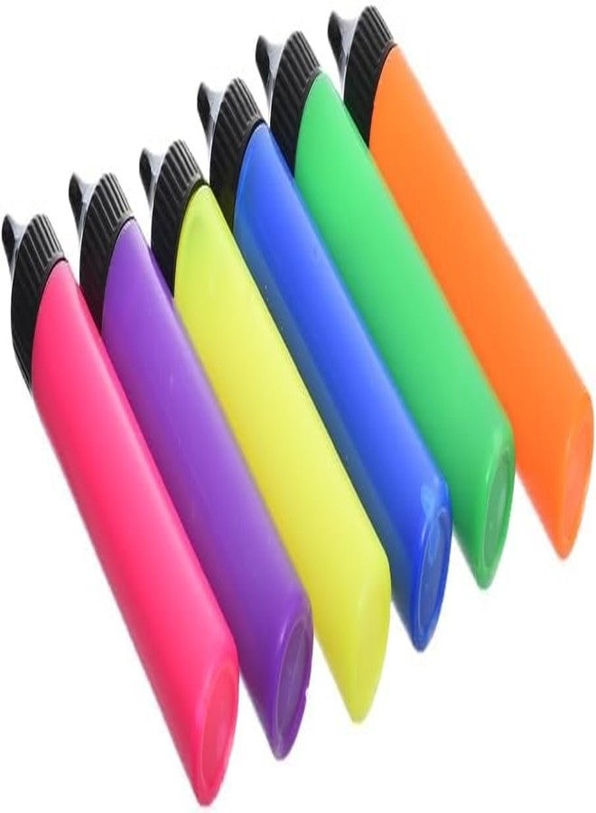 KRAFTMASTERS®3D Decorative Pen Set 25ml Fluorescent Colors Pack of 6 Pieces - Multi Color - Image 2